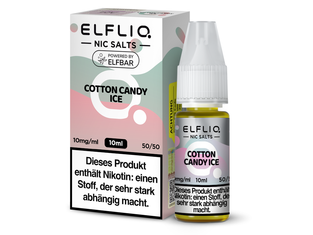 ELFLIQ 10MG 10ML Cotton Candy