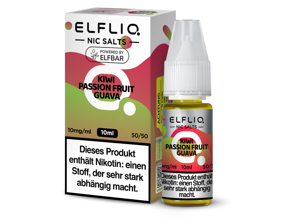 ELFLIQ 20MG 10ML Kiwi Passionfruit Guava