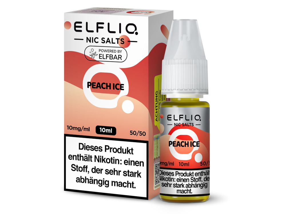 ELFLIQ 20MG 10ML Peach Ice