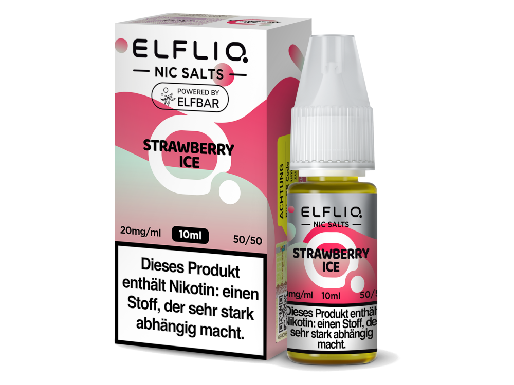 ELFLIQ 10MG 10ML Strawberry Ice