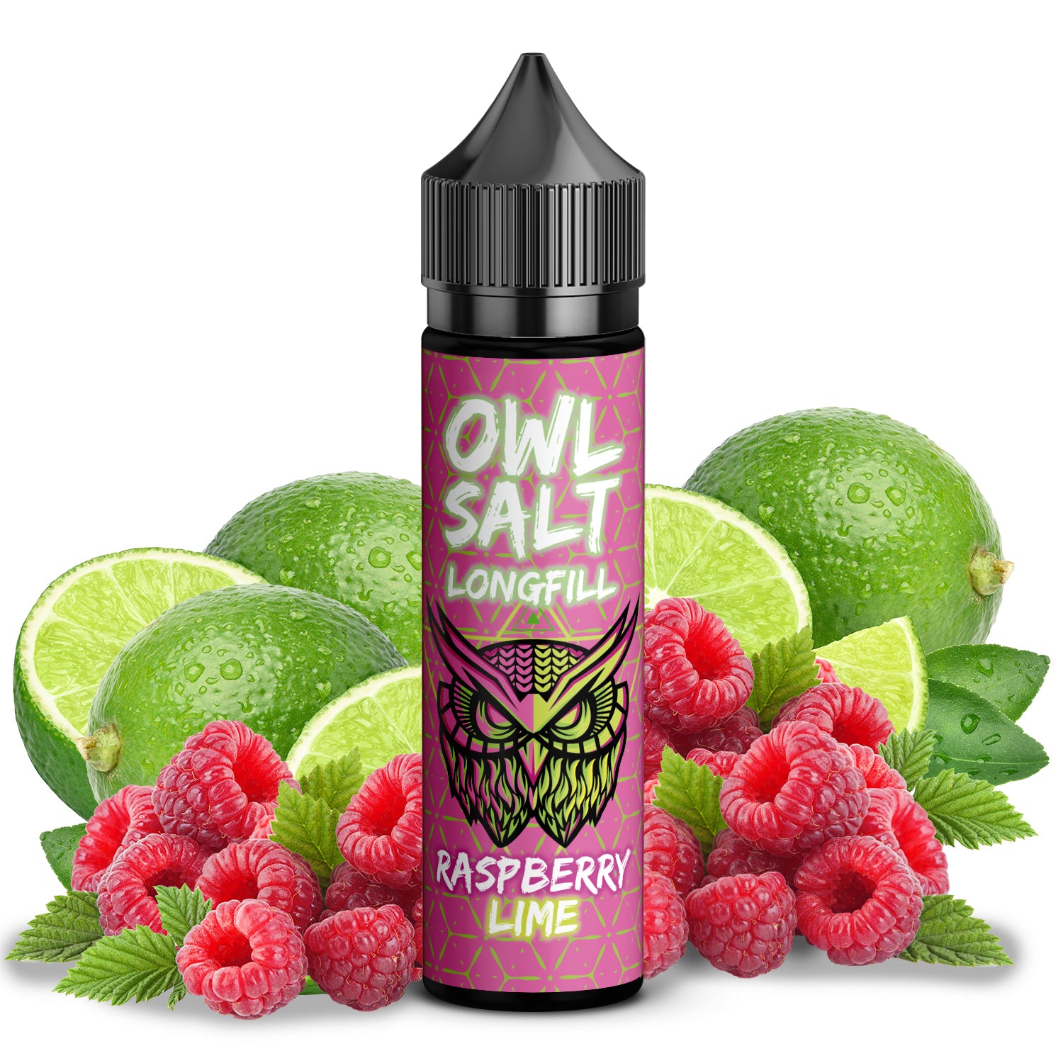 OWL SALT Longfill Raspberry Lime
