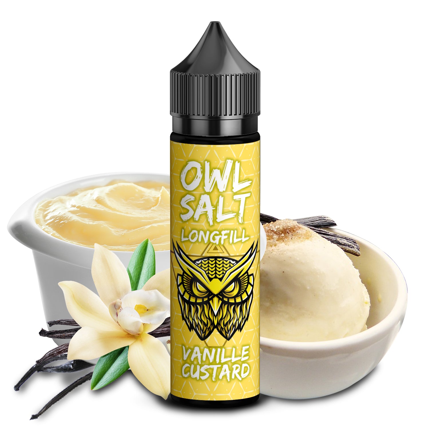 OWL SALT Longfill Vanilla Custard