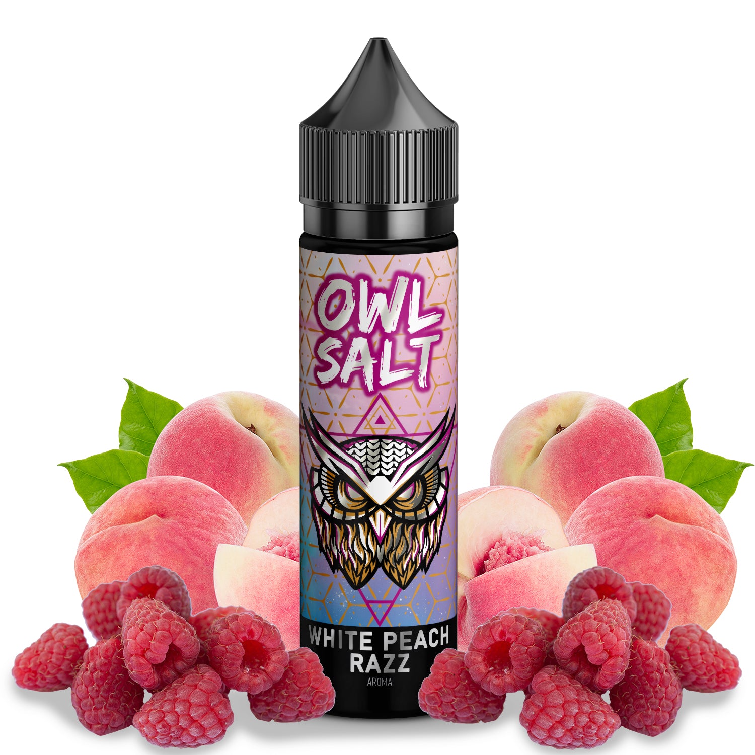 OWL SALT Longfill White Peach Razz