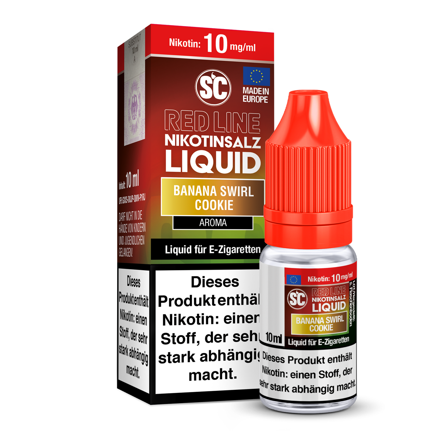 SC Liquid 20MG 10ML Banana Swirl Cookie