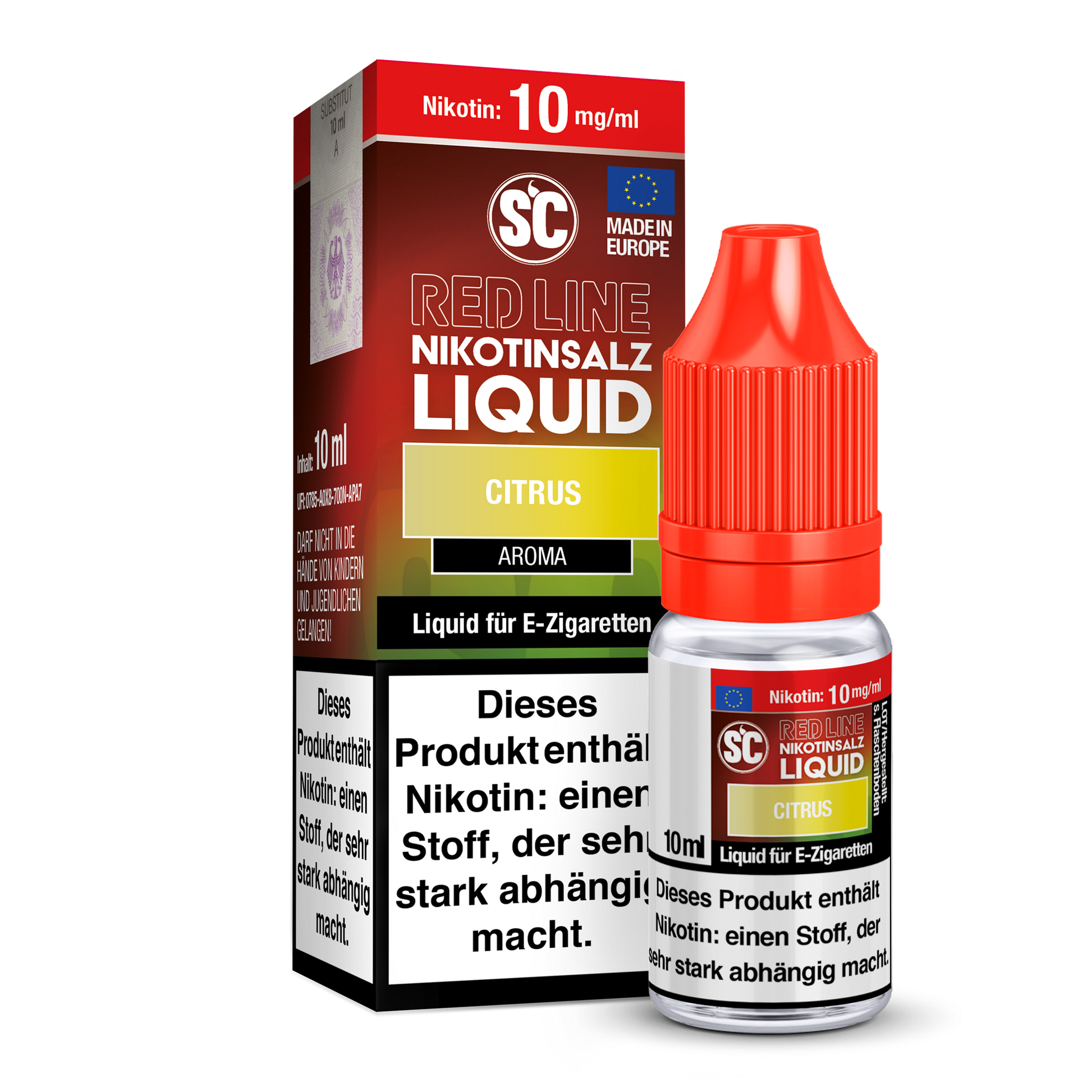 SC Liquid 0MG 10ML Citrus