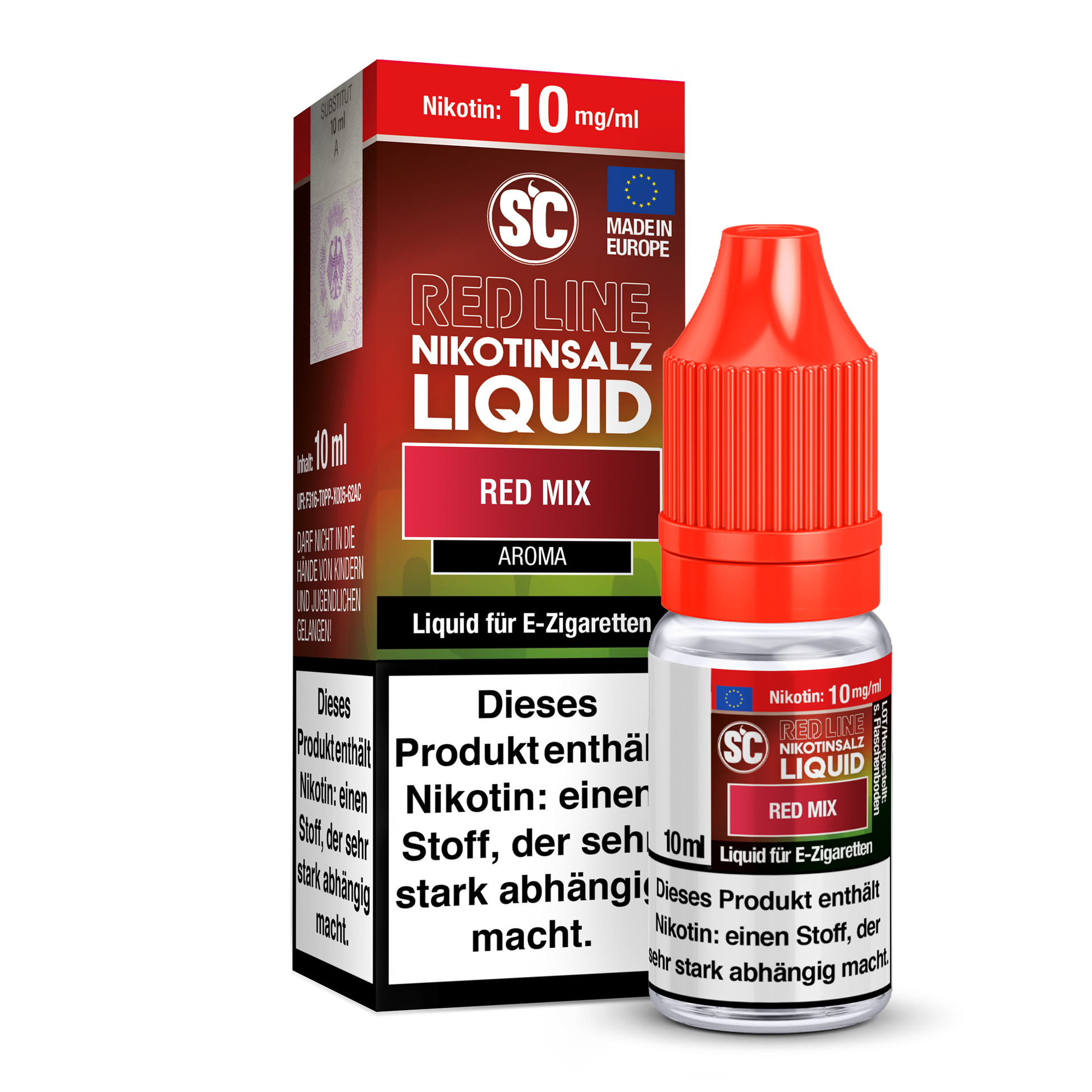 SC Liquid 0MG 10ML Red Mix