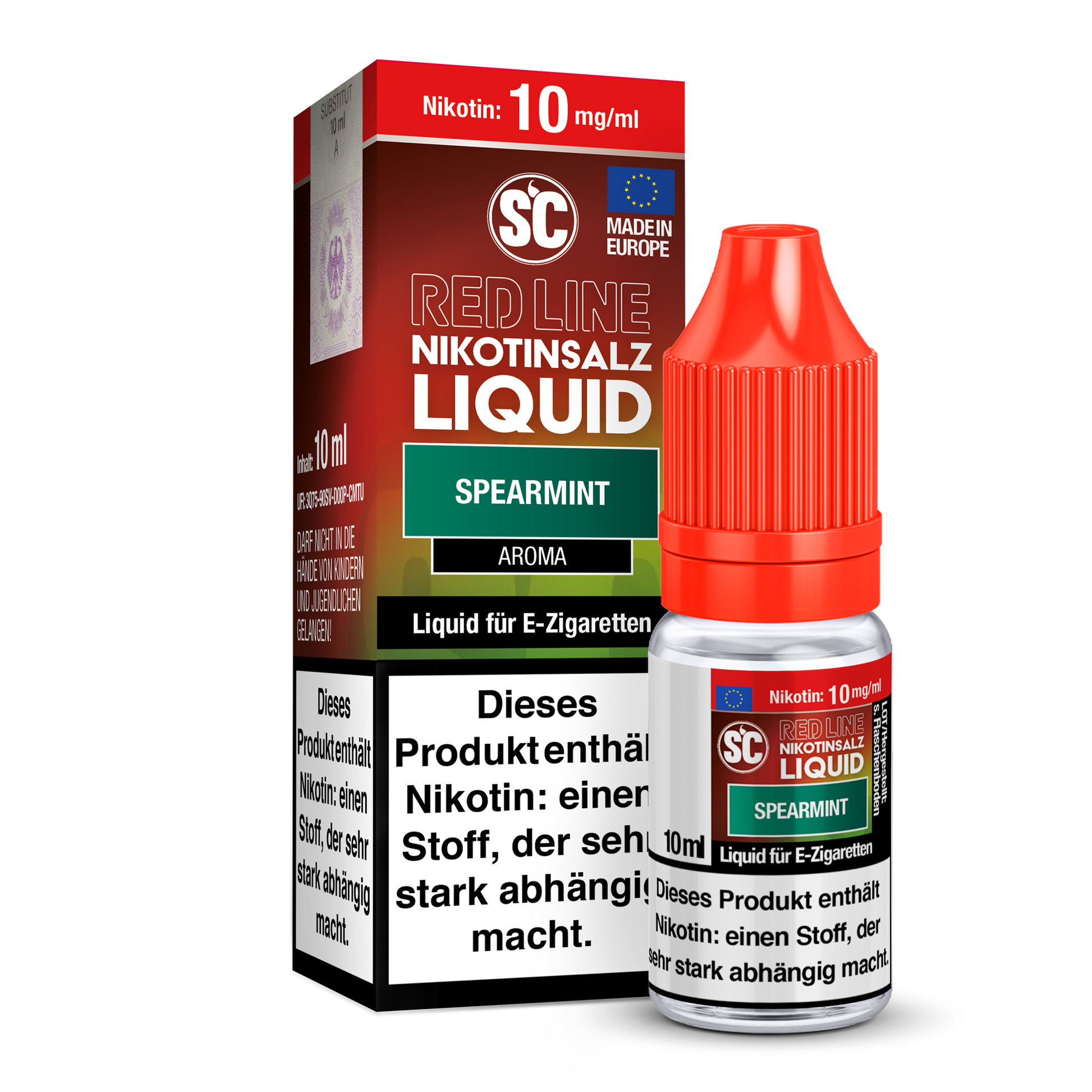 SC Liquid 0MG 10ML Spearmint
