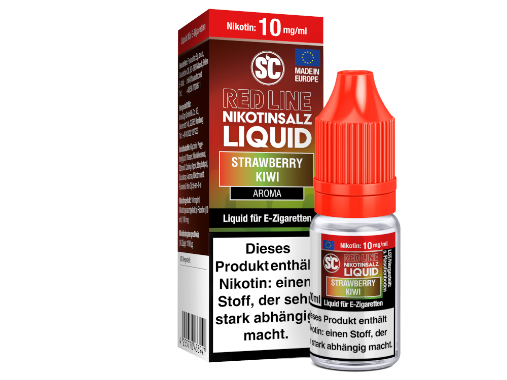 SC Liquid 0MG 10ML Strawberry Kiwi