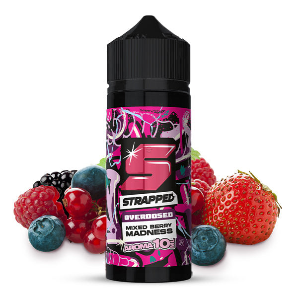 Strapped Overdosed Longfill Mixed Berry Madness