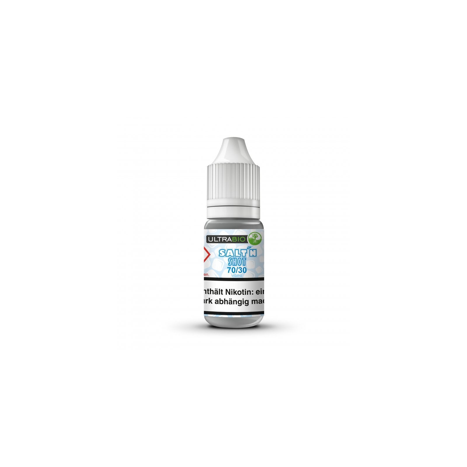 Ultrabio Nikotinsalz Shot 70VG/30PG 10 ml 20 mg mit Banderole