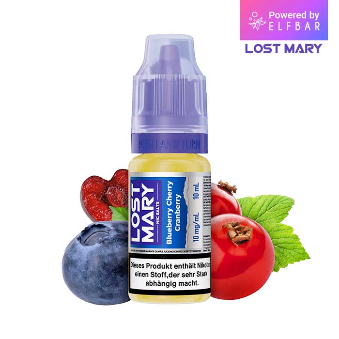 Lost Mary Powered by Elfbar Blueberry Cherry Cranberry 10mg