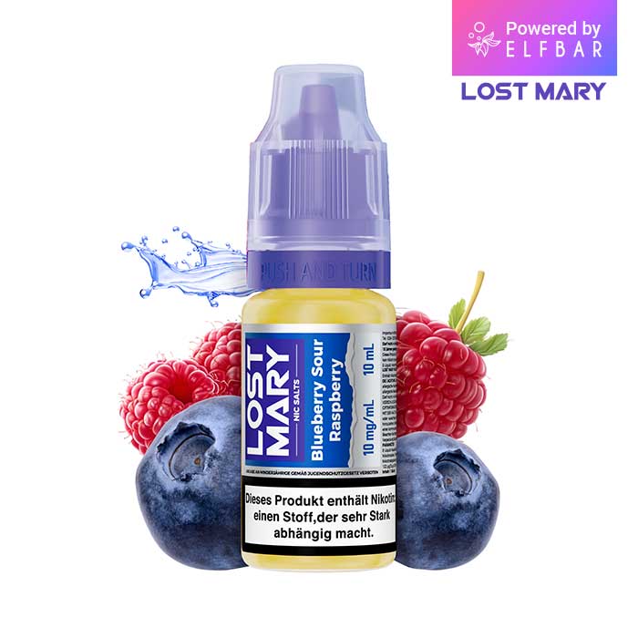 Lost Mary Powered by Elfbar Blueberry Sour Raspberry 10mg