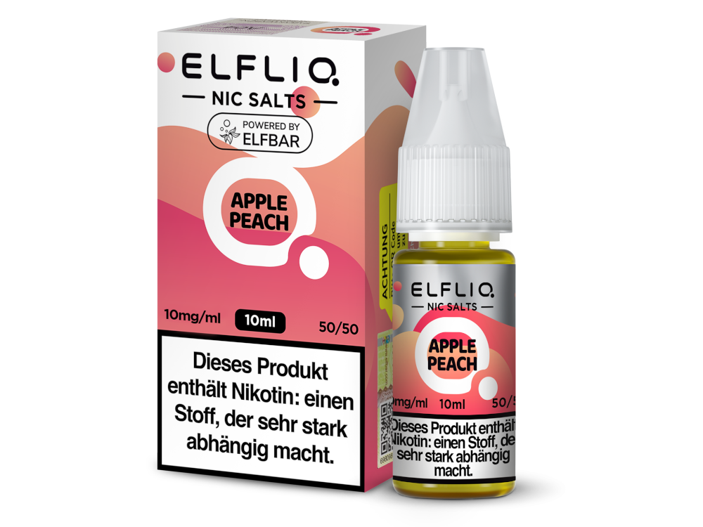 ELFLIQ 10MG 10ML Apple Peach