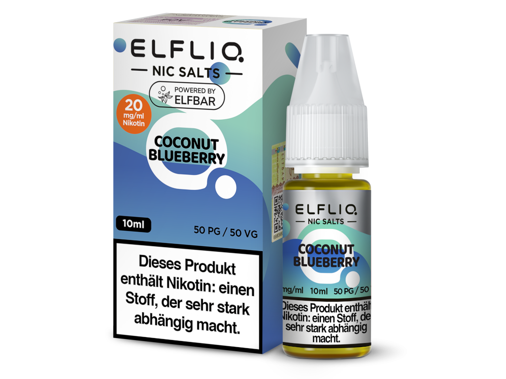 ELFLIQ 20MG 10ML Coconut Blueberry