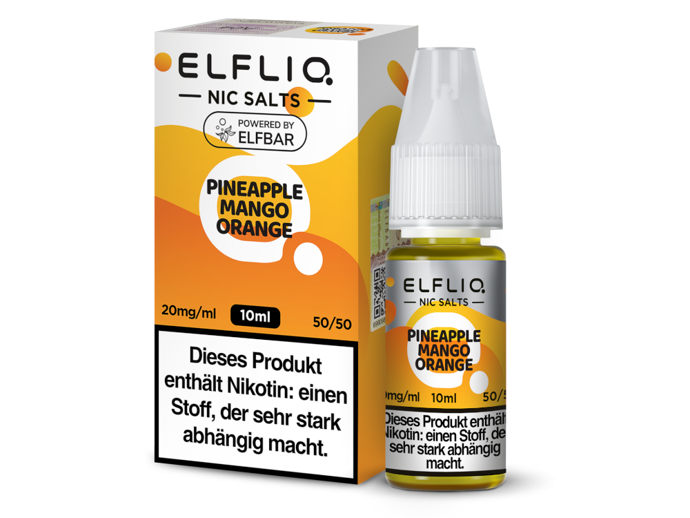 ELFLIQ 10MG 10ML Pineapple Mango Orange