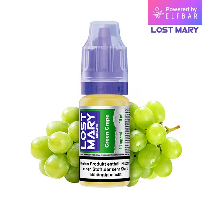 Lost Mary Powered by Elfbar Green Grape 10mg