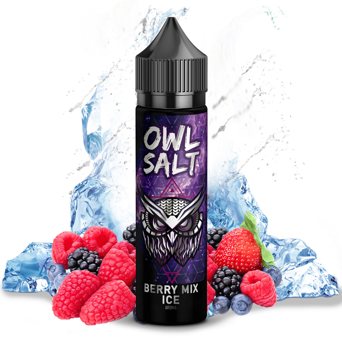 OWL SALT Longfill Berry Mix Ice