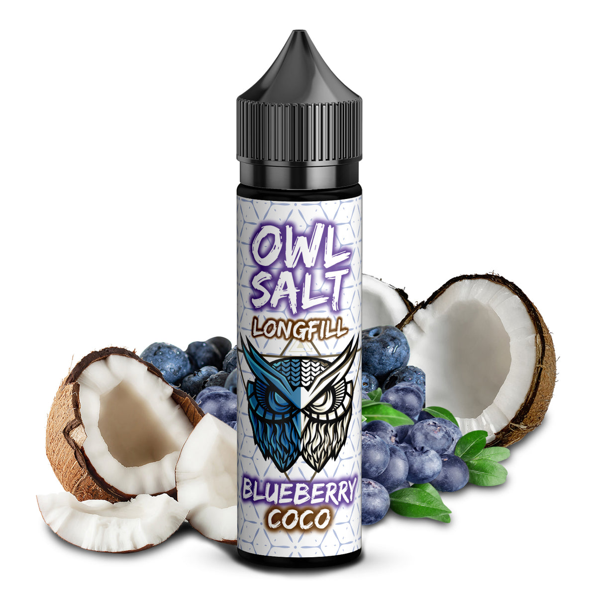 OWL SALT Longfill Blueberry Coco