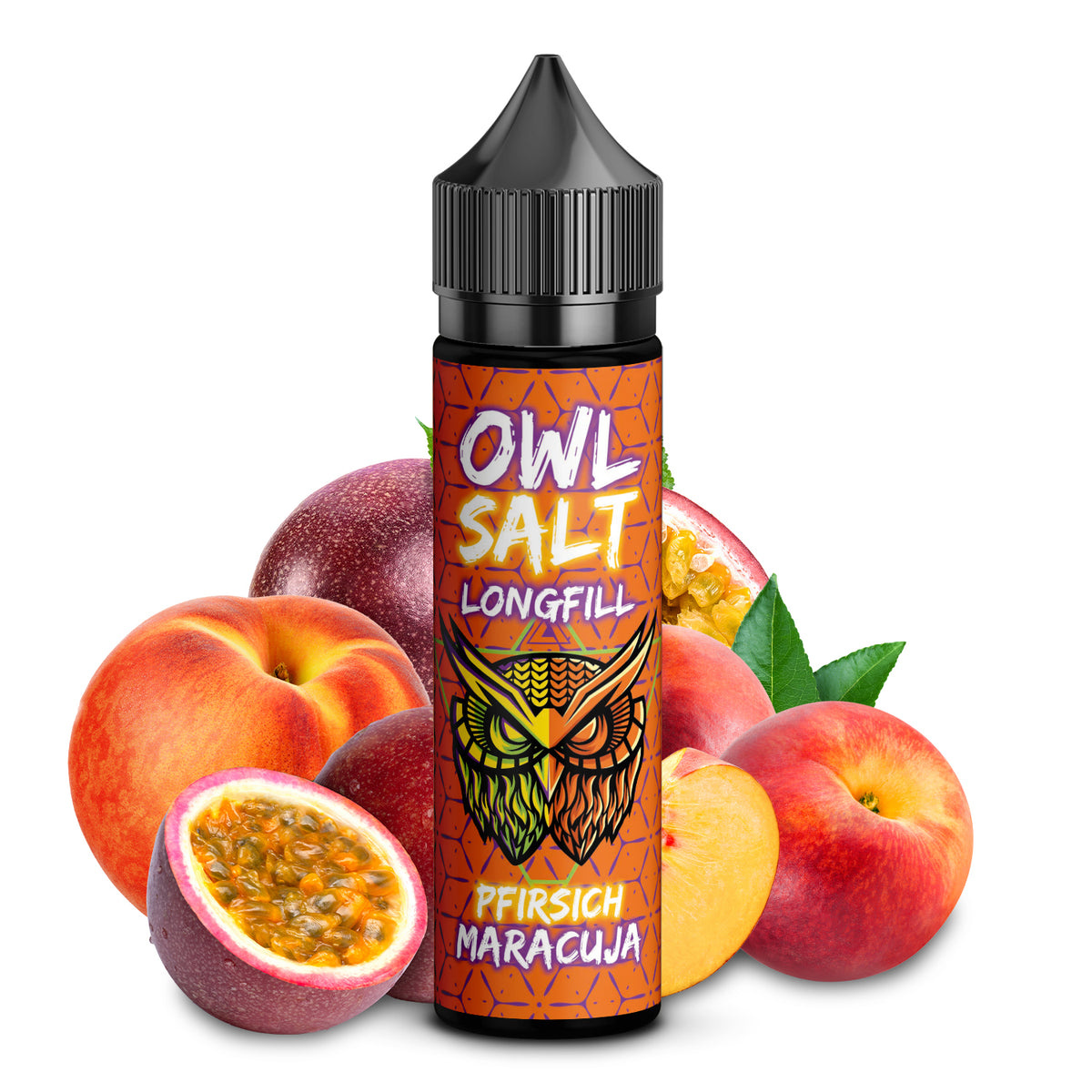 OWL SALT Longfill Pfirsich Maracuja