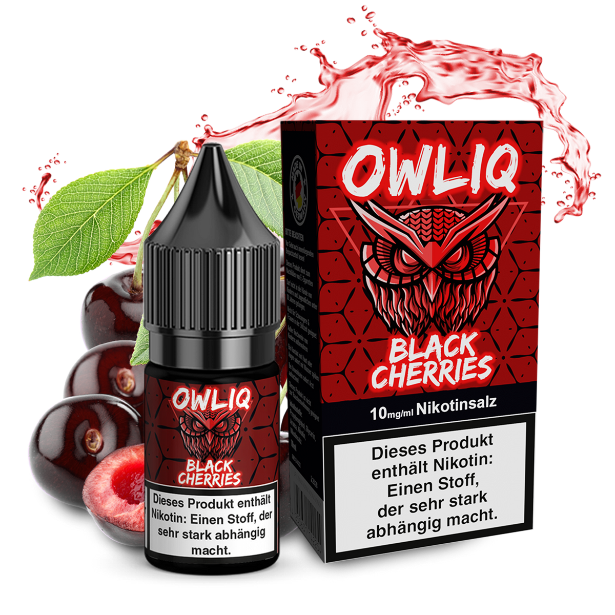 OWLIQ Black Cherries 10mg