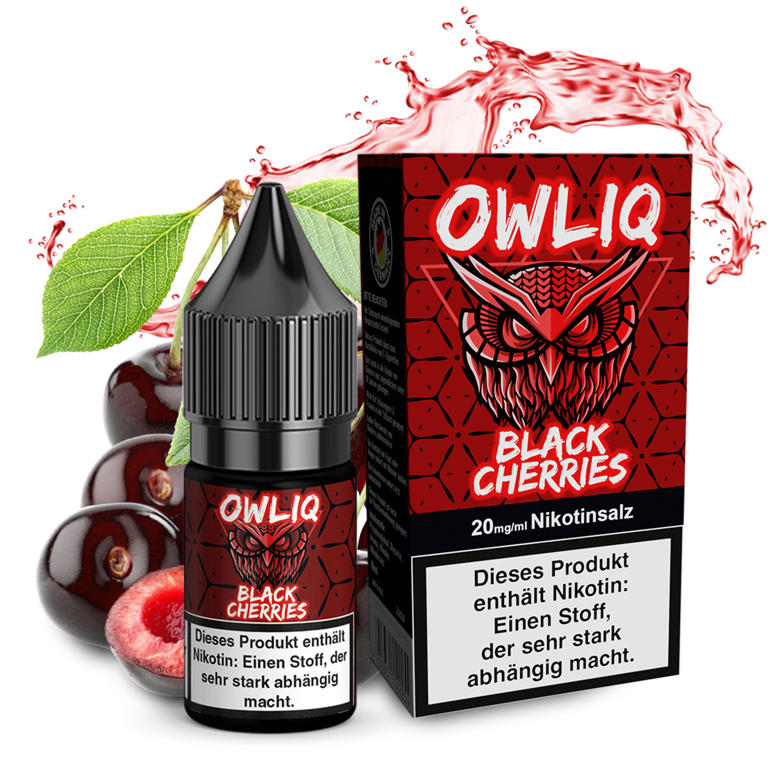 OWLIQ Black Cherries 20mg