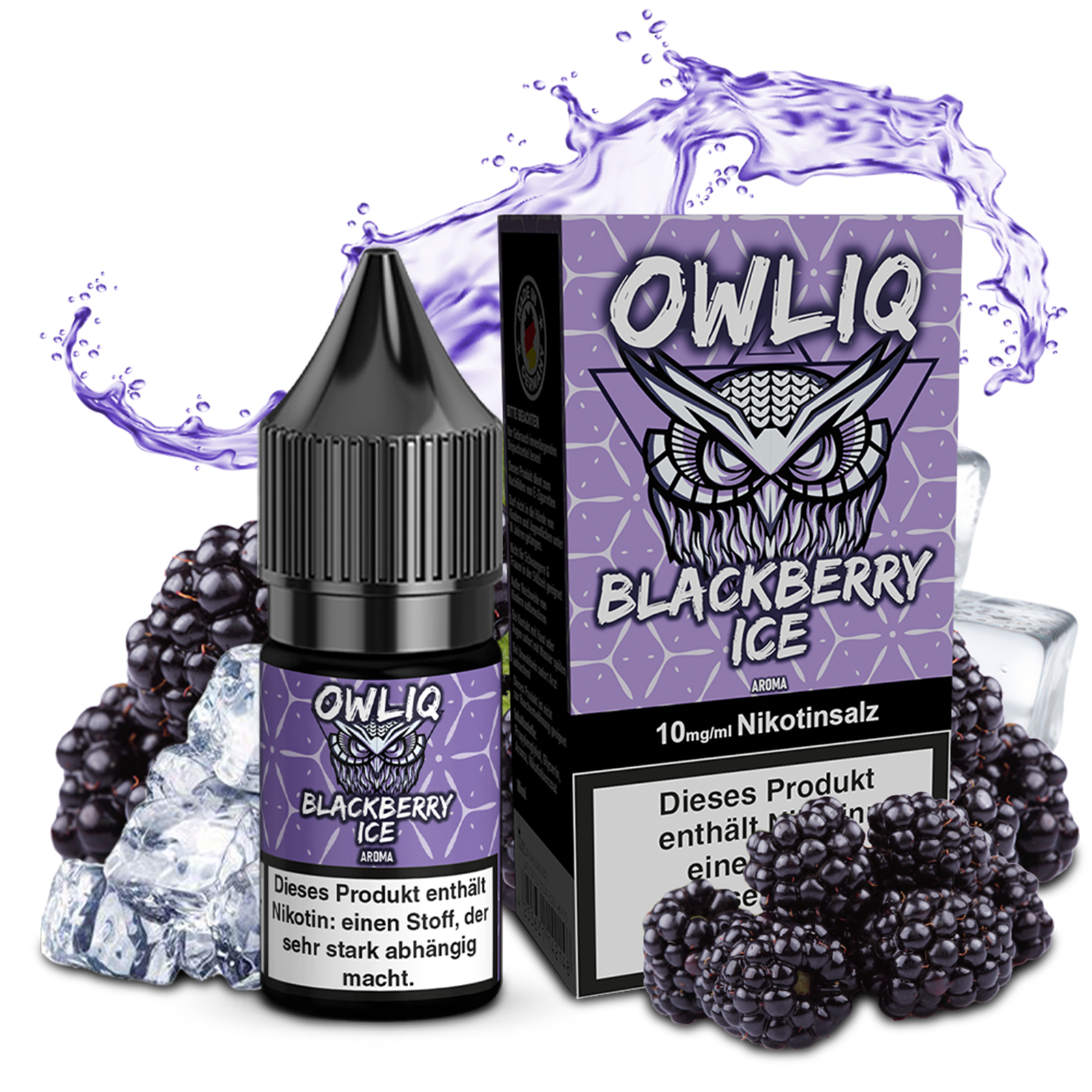 OWLIQ Blackberry Ice 10mg