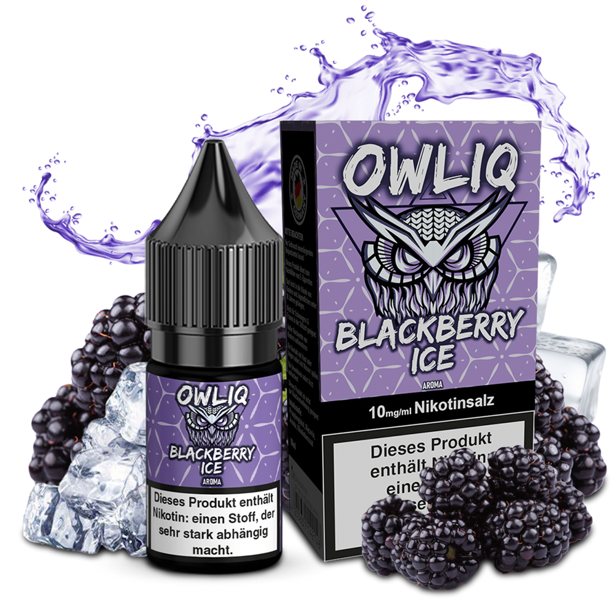 OWLIQ Blackberry Ice 10mg