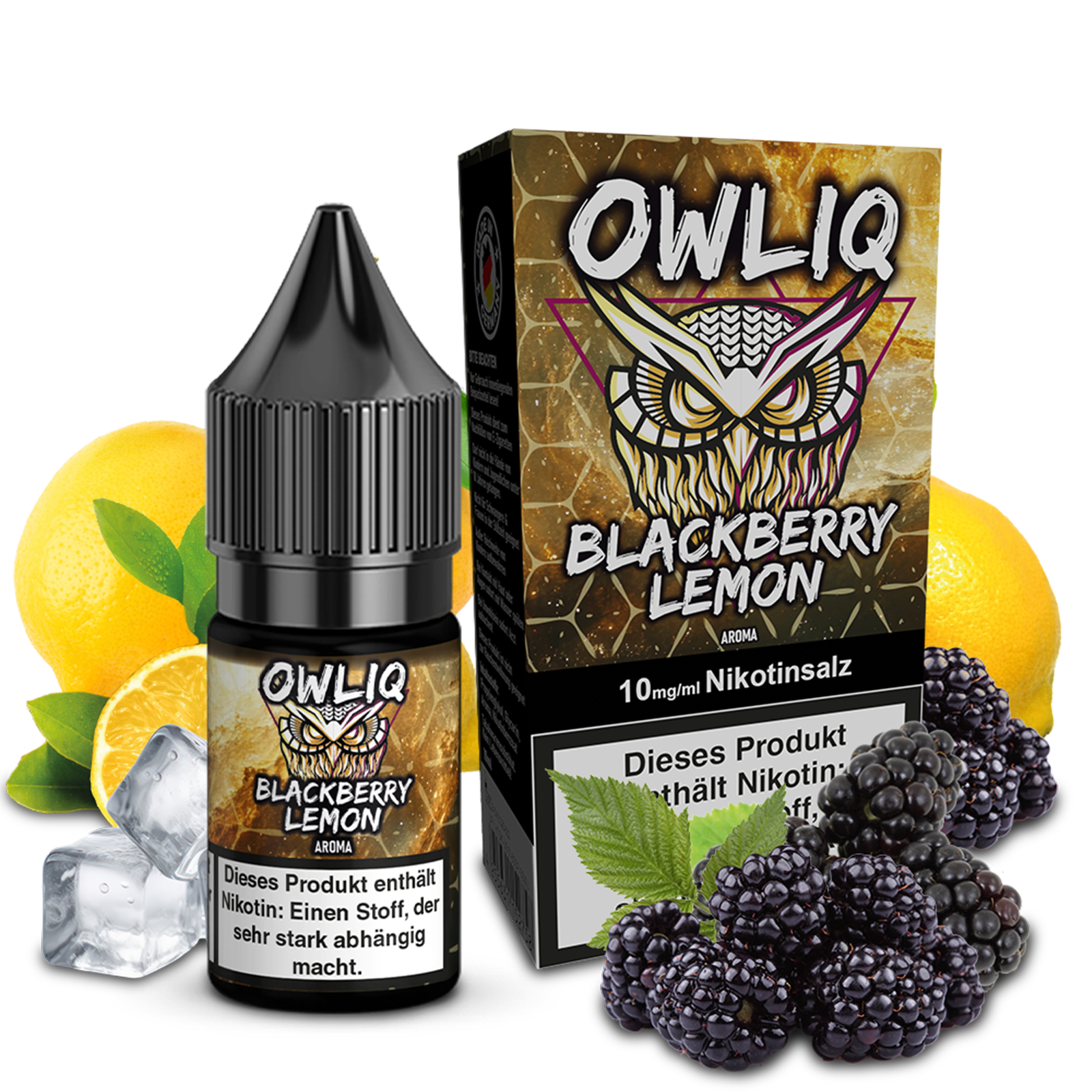 OWLIQ Blackberry Lemon 10mg