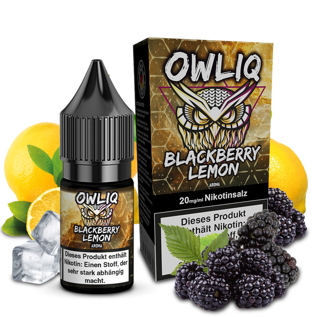 OWLIQ Blackberry Lemon 20mg