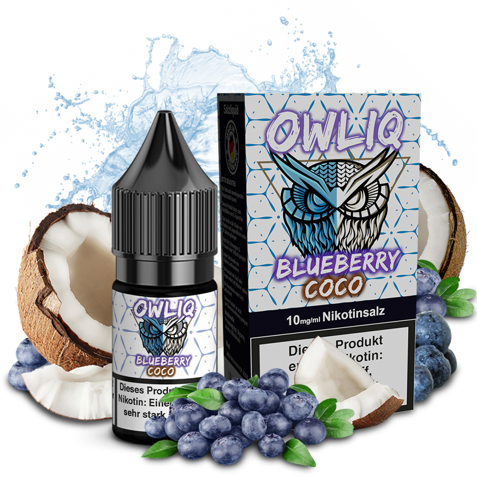 OWLIQ Blueberry Coco 10mg