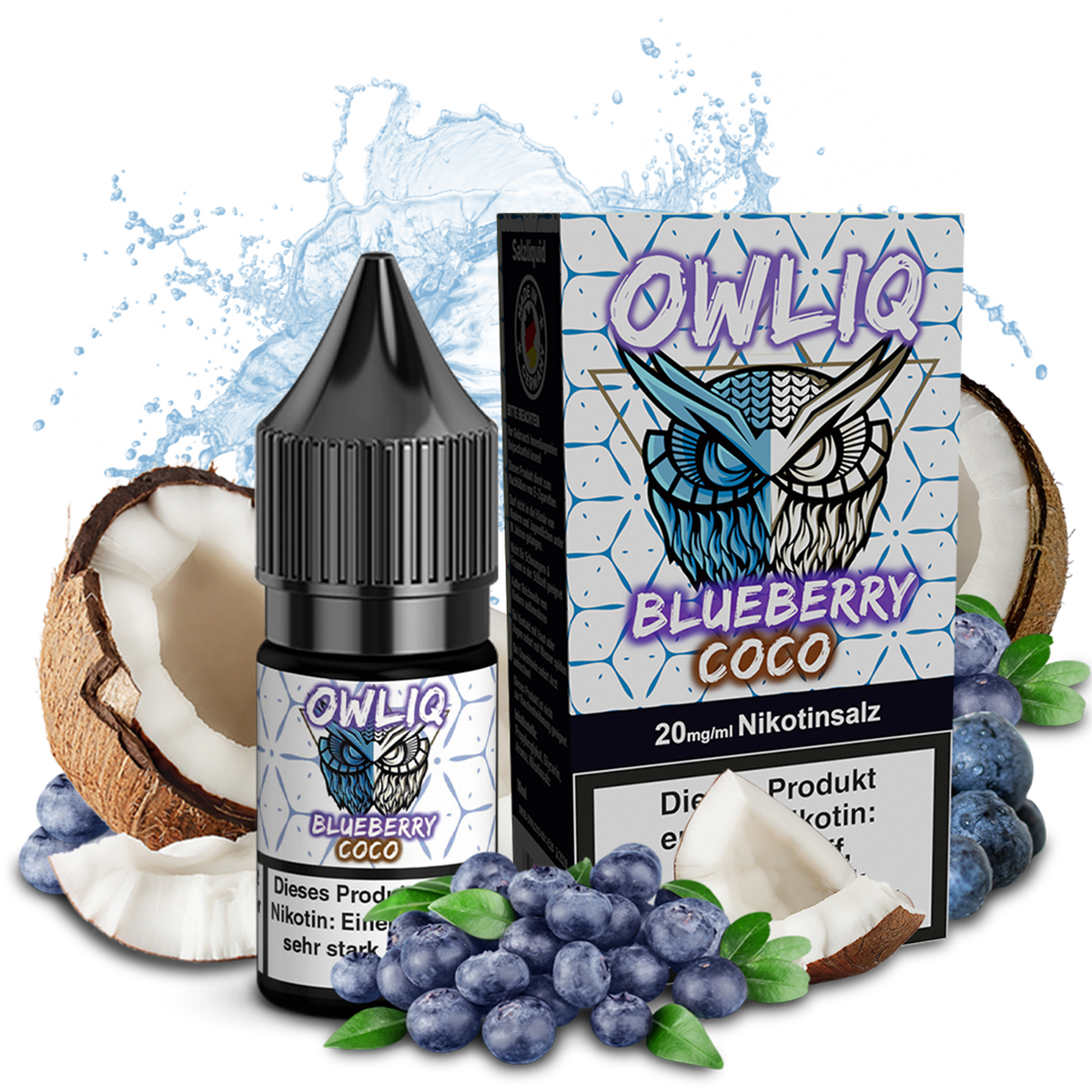 OWLIQ Blueberry Coco 20mg