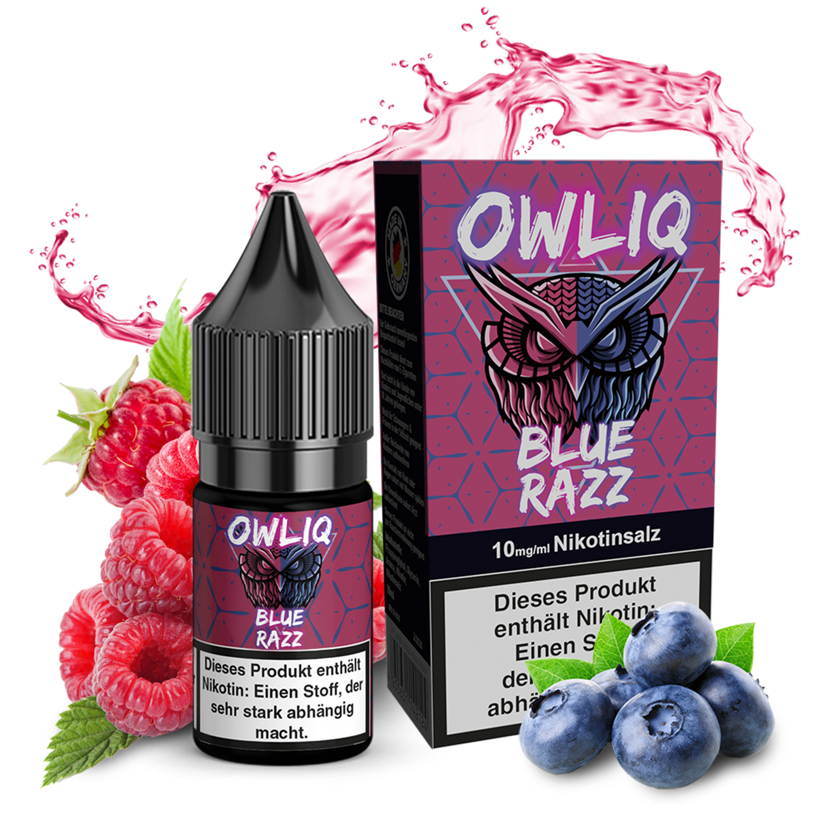 OWLIQ Blue Razz 10mg