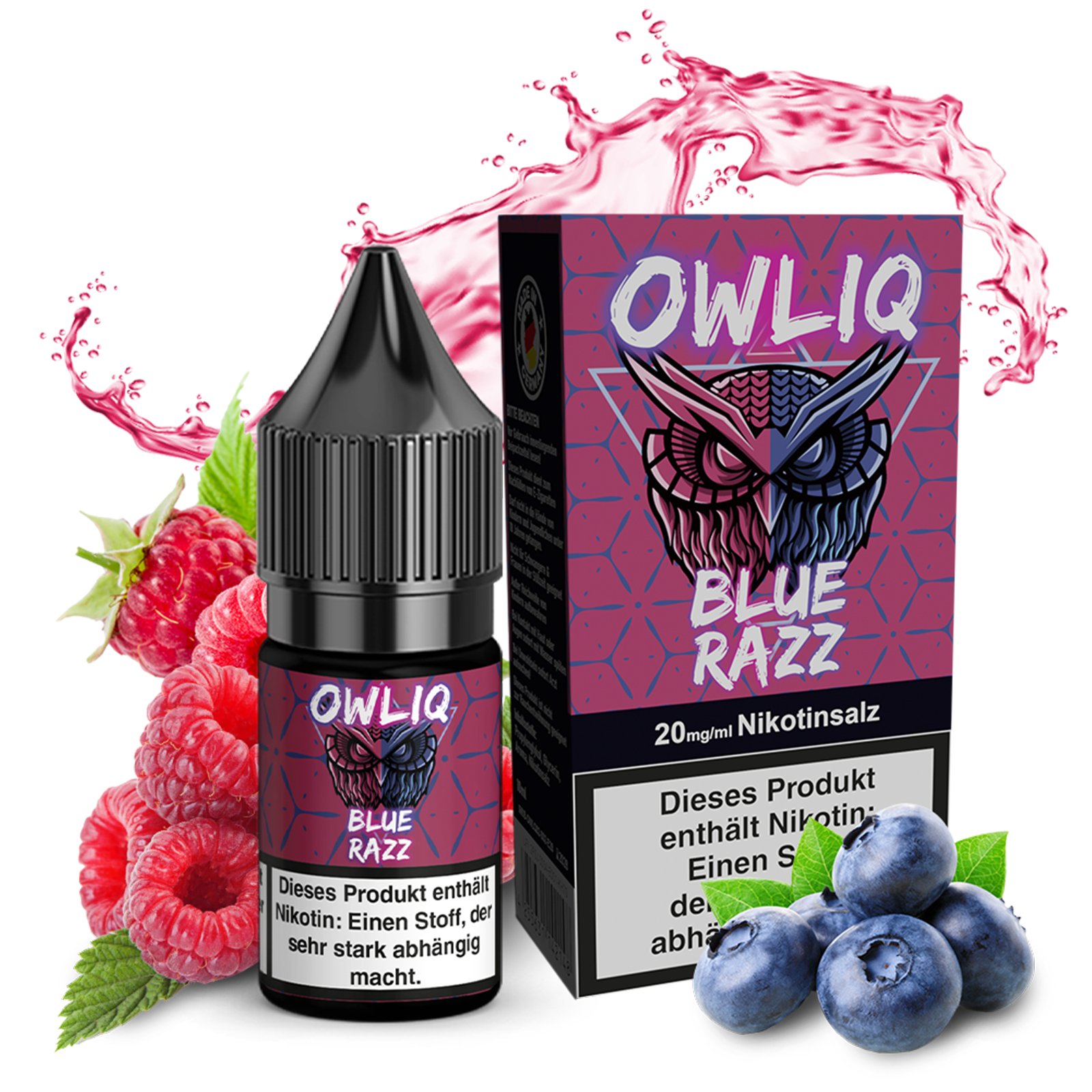 OWLIQ Blue Razz 20mg
