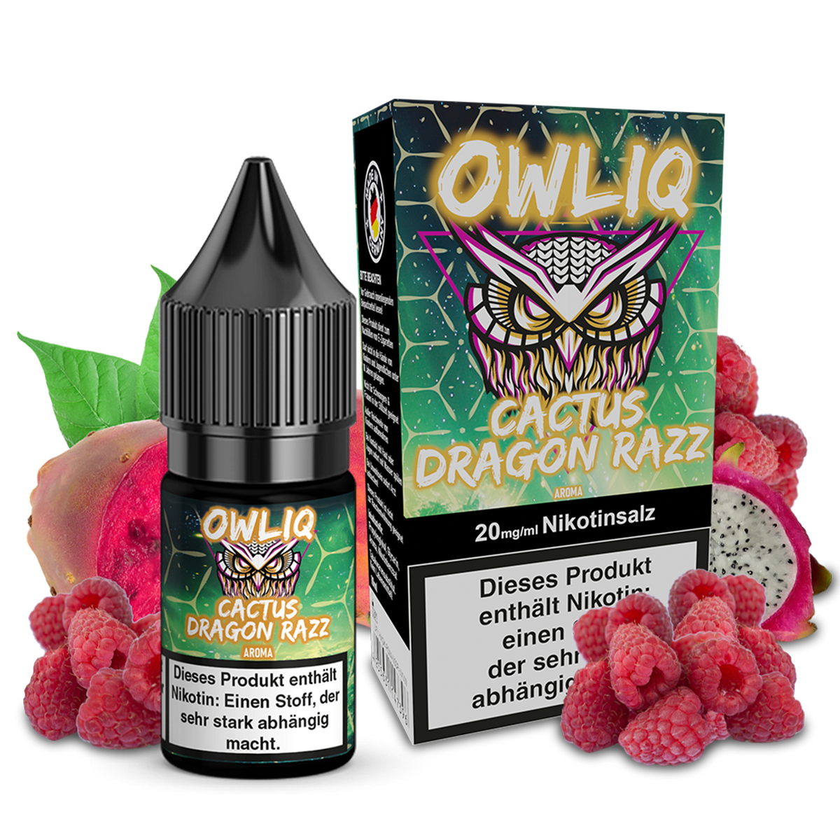 OWLIQ Cactus Dragon Razz 20mg