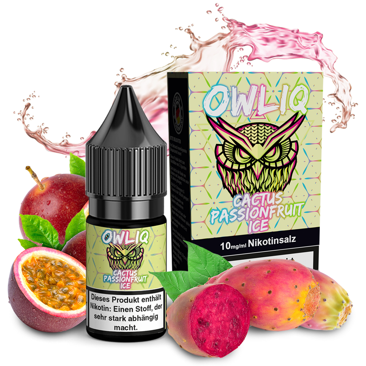 OWLIQ Cactus Passionfruit Ice 10mg