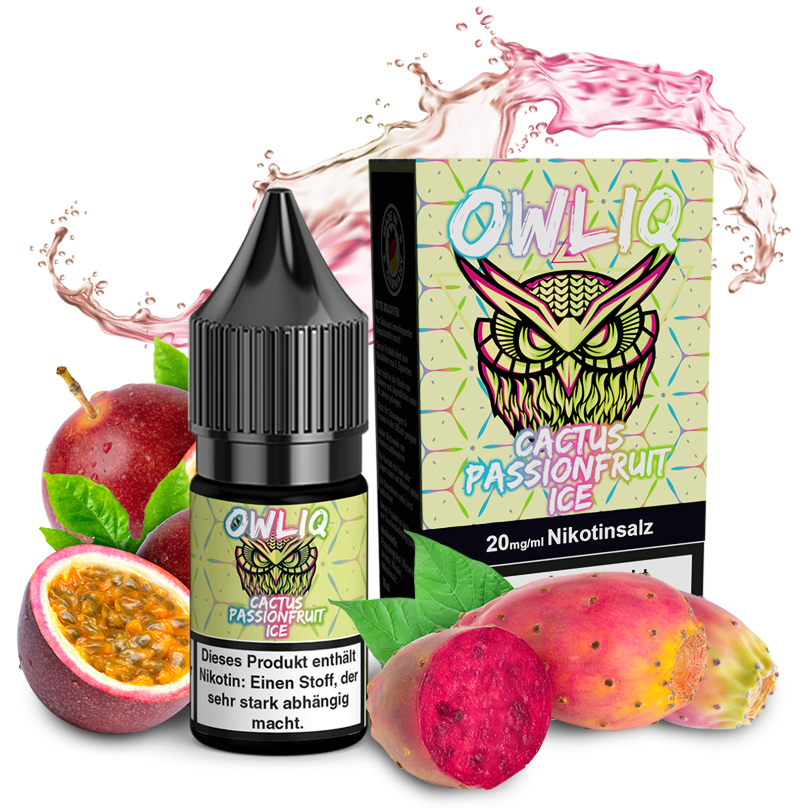 OWLIQ Cactus Passionfruit Ice 20mg