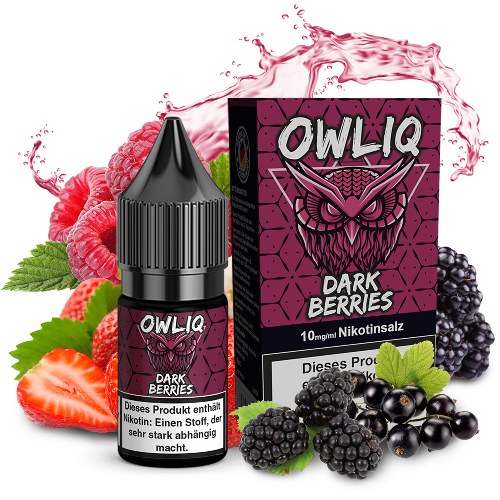 OWLIQ Dark Berries 10mg