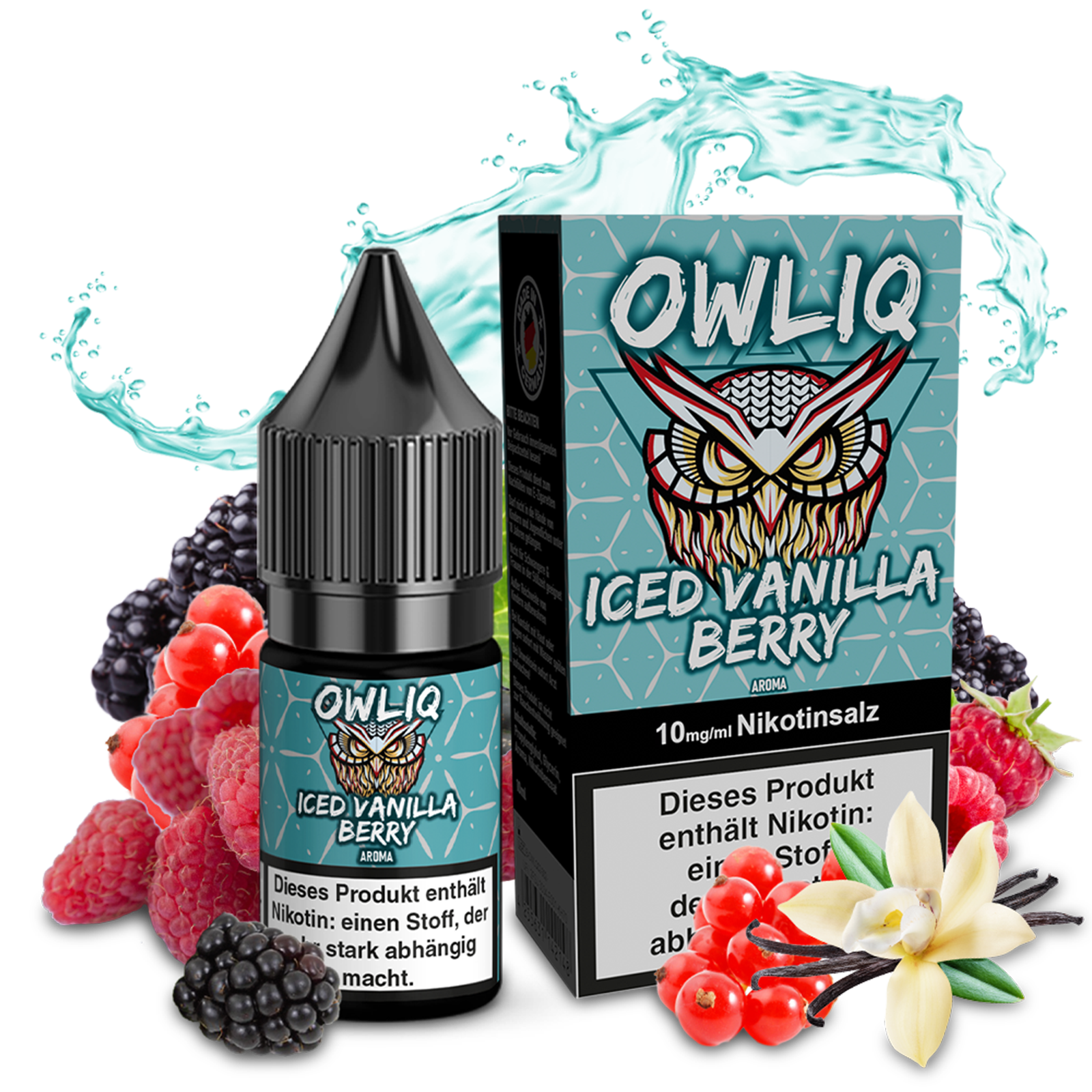 OWLIQ Iced Vanille Berry 10mg