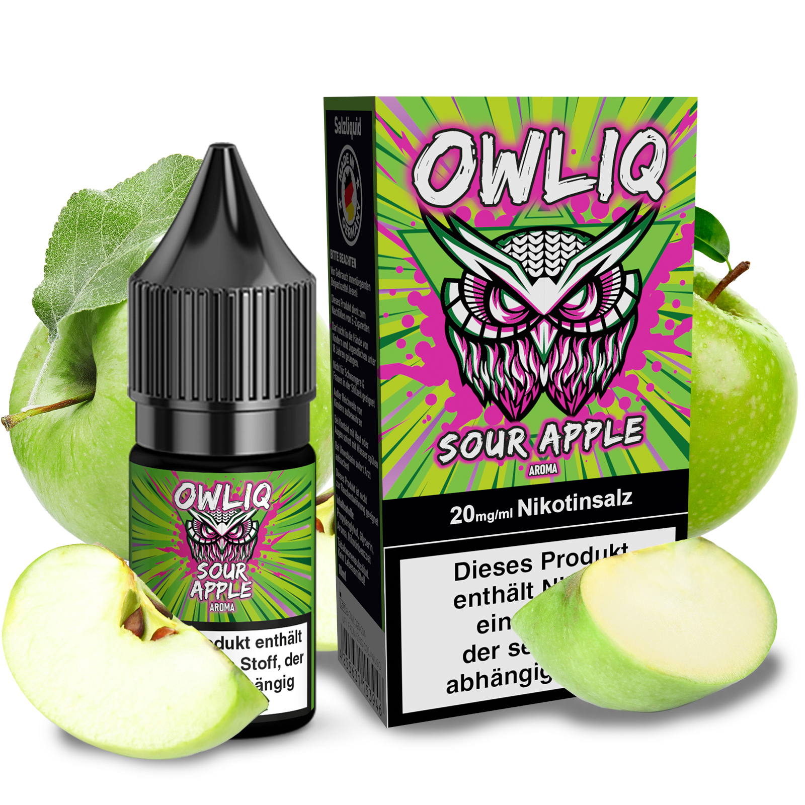 OWLIQ Sour Apple 20mg
