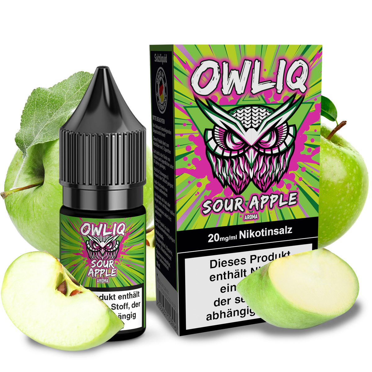 OWLIQ Sour Apple 20mg
