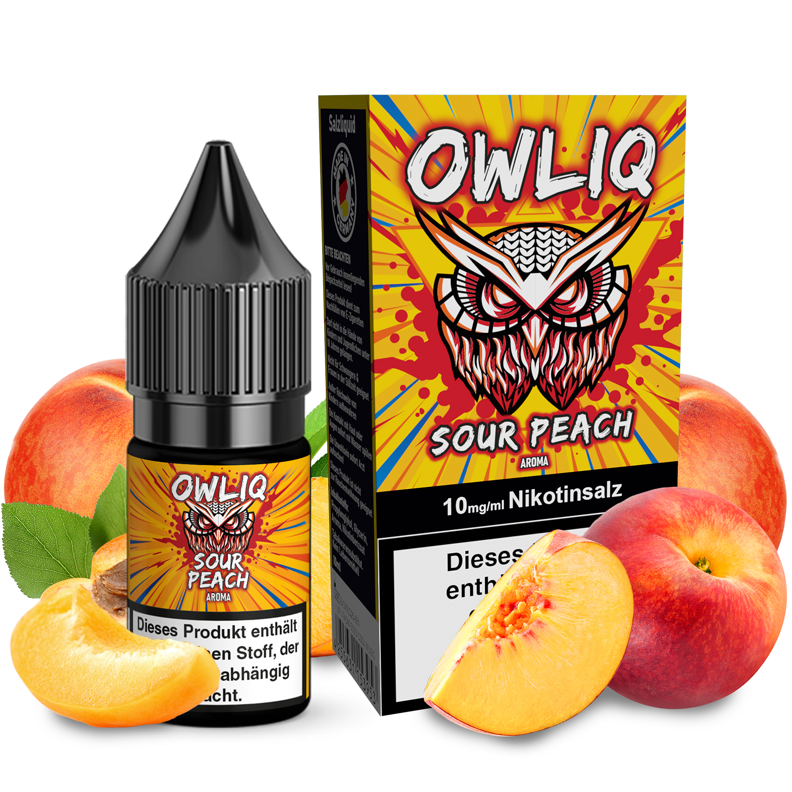 OWLIQ Sour Peach 10mg