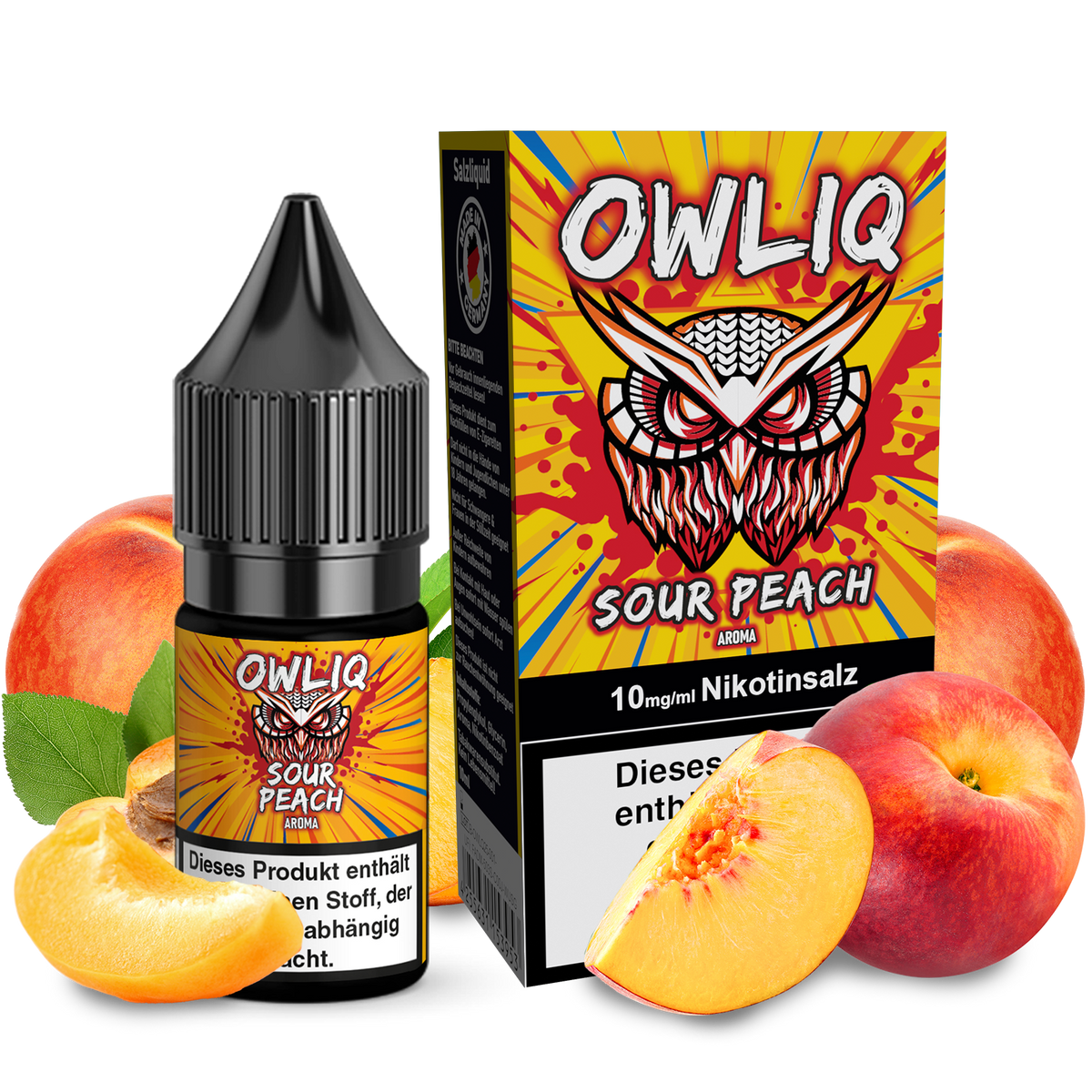 OWLIQ Sour Peach 10mg