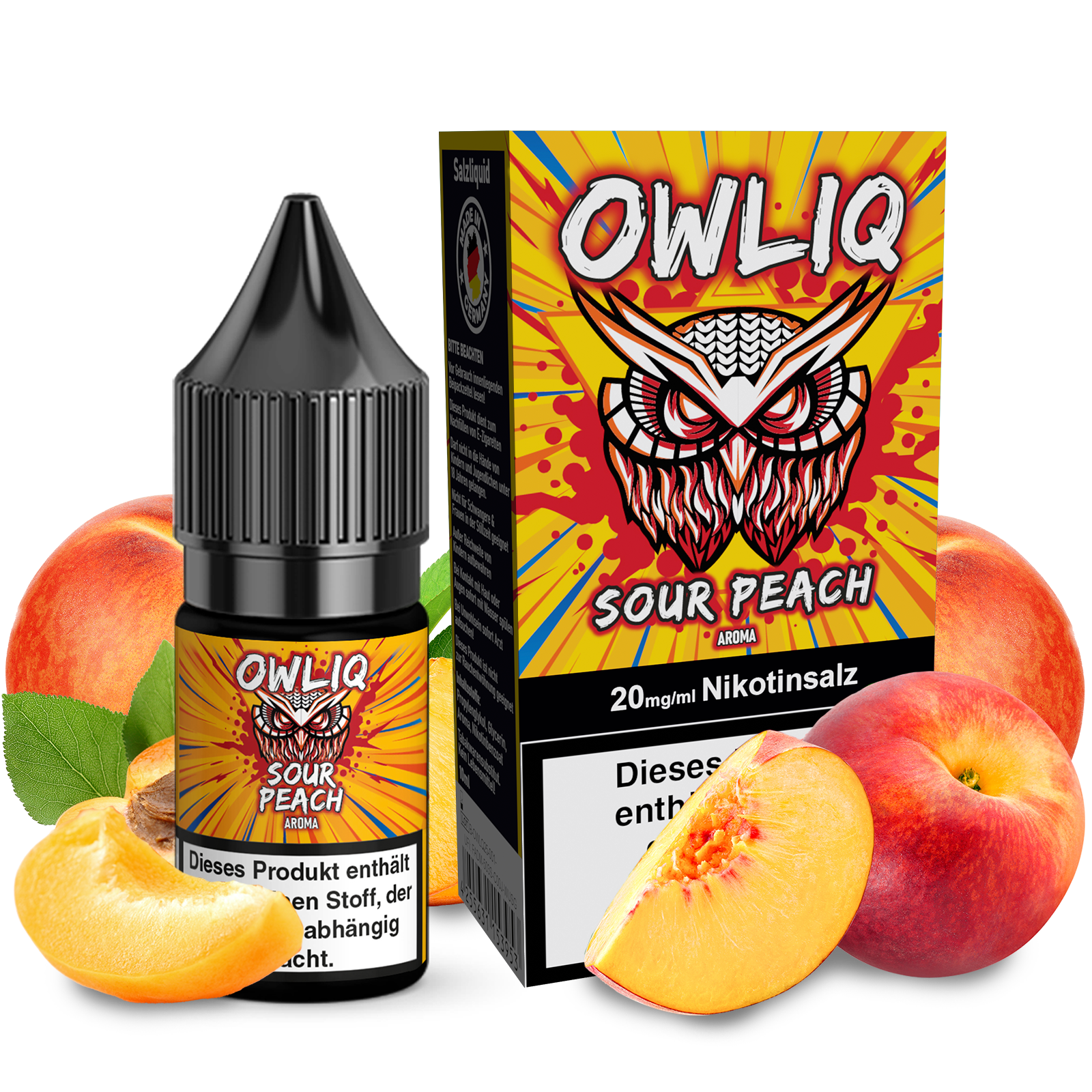 OWLIQ Sour Peach 20mg