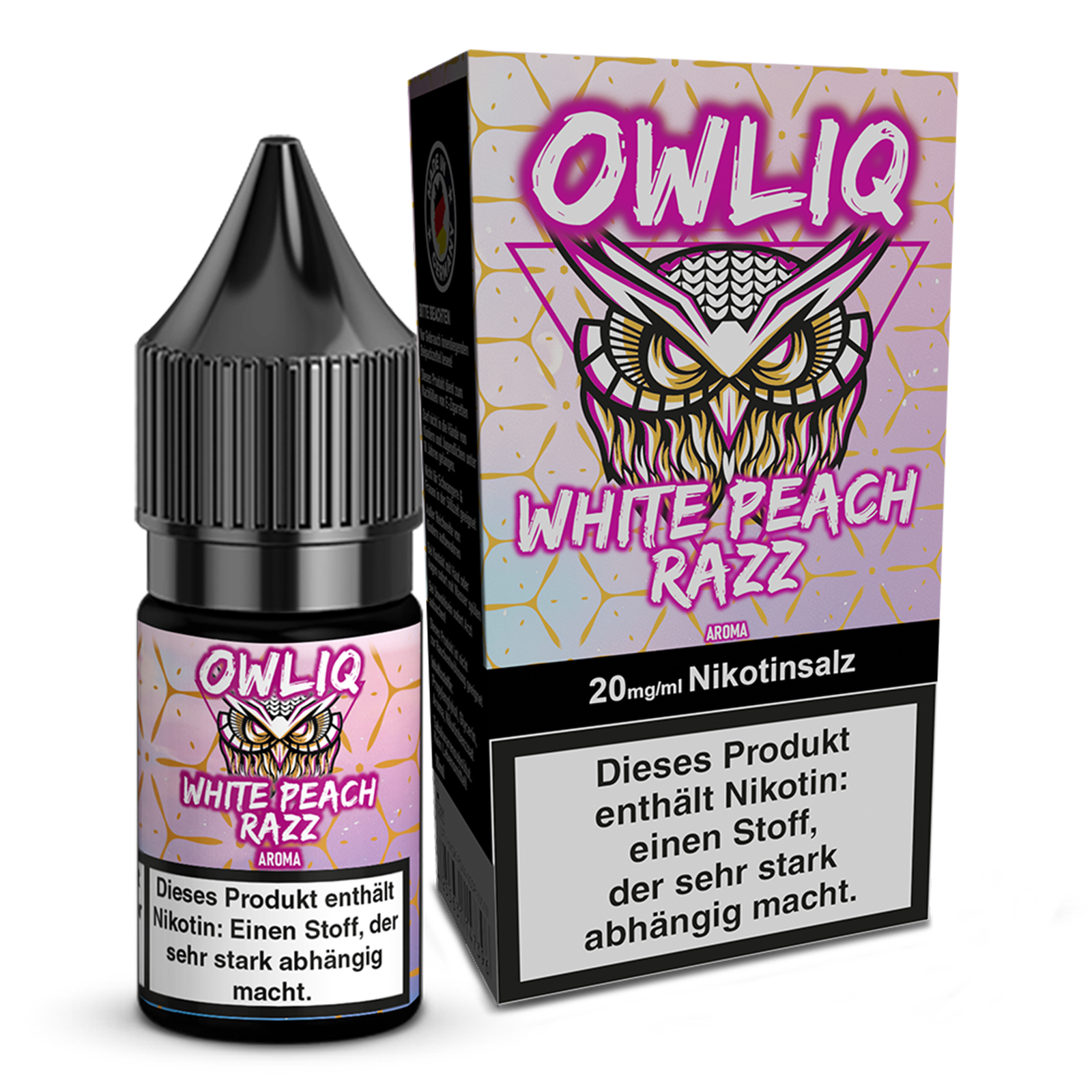 OWLIQ White Peach Razz 20mg