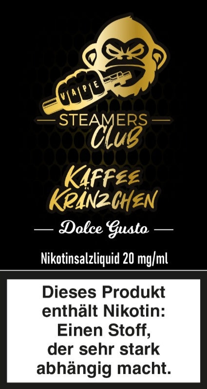 Steamers Club Liquid Kaffeekränzchen 10ml 20mg