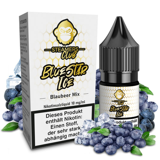 Steamers Club Liquid Bluestar Ice 10mg
