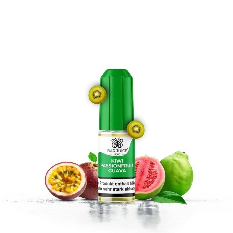 BAR JUICE 5000 10 mg Nic Salt Kiwi Passionfruit Guava