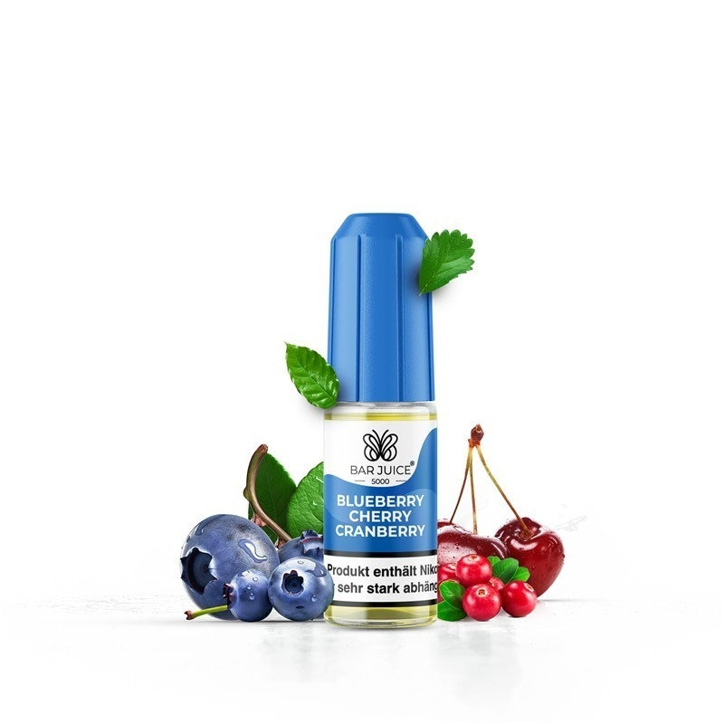 BAR JUICE 5000 10 mg Nic Salt Blueberry Cherry Cranberry