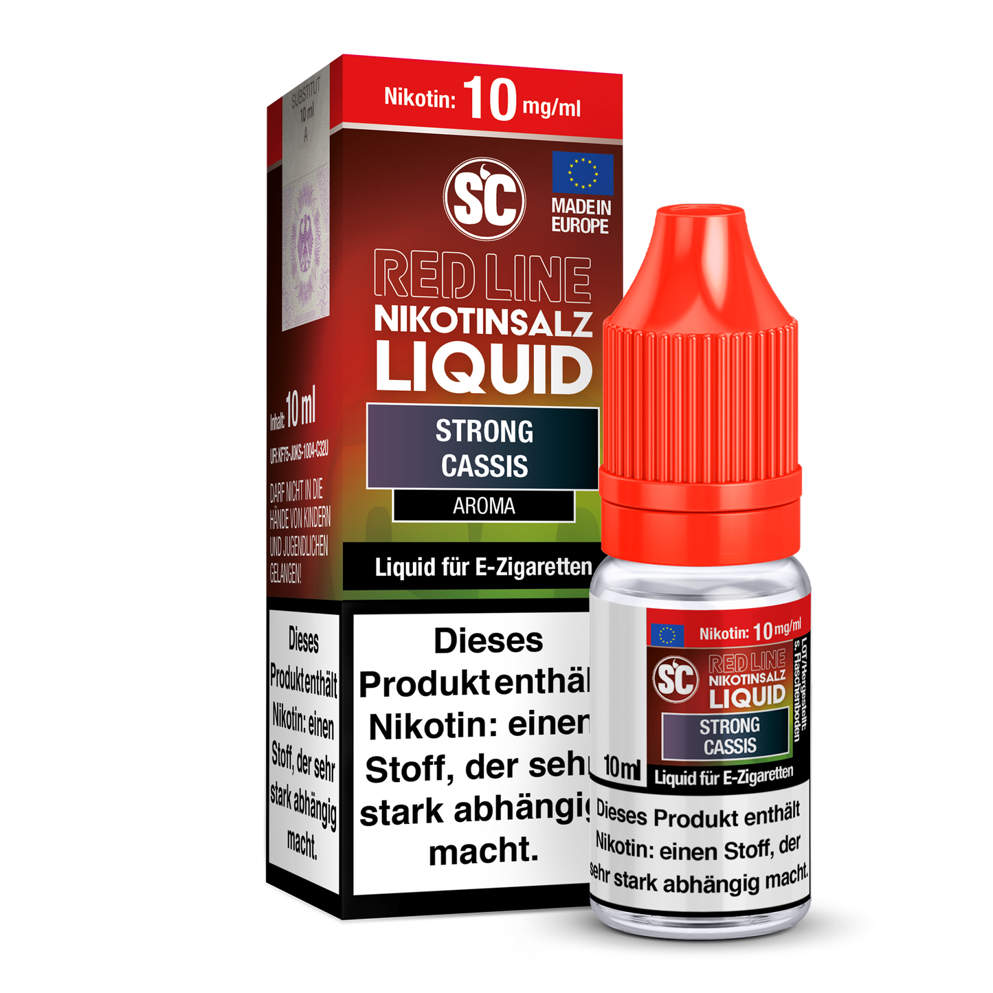 SC Liquid 10MG 10ML Strong Cassis