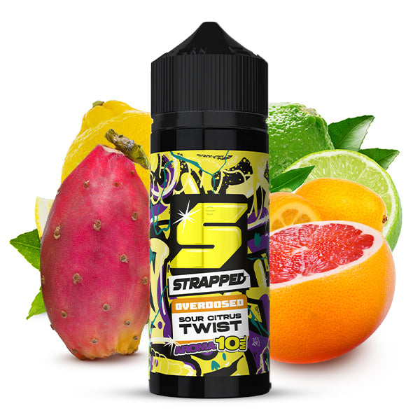 Strapped Overdosed Longfill Sour Citrus Twist